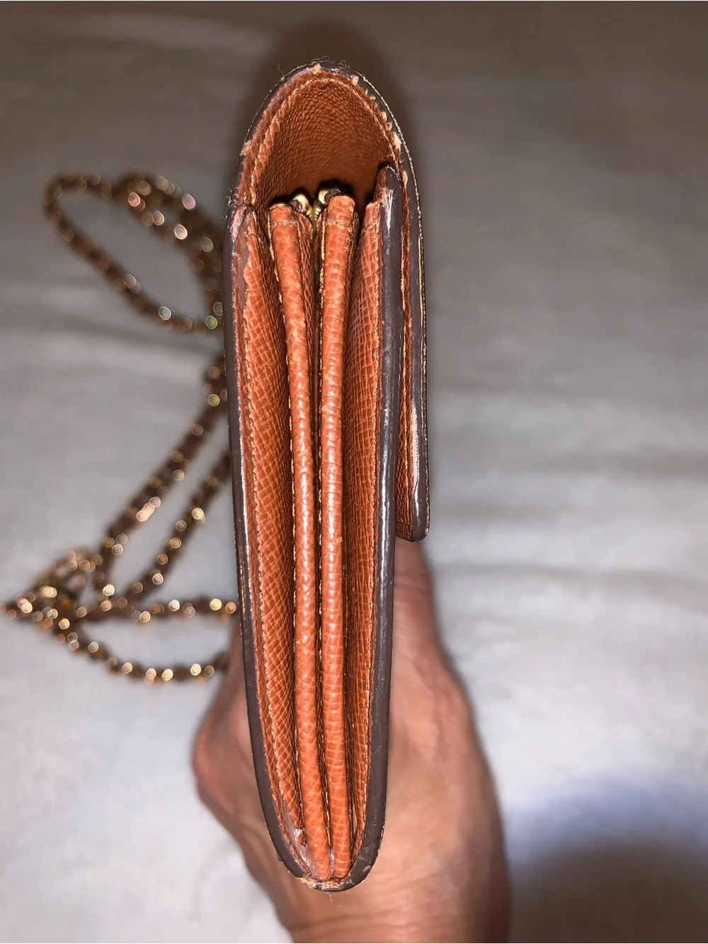 Vintage Authentic Louis Vuitton Monogram Sarah LV Wallet EVC!